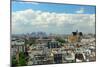 Paris Rooftop View with City Skyline.-Songquan Deng-Mounted Photographic Print