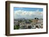 Paris Rooftop View with City Skyline.-Songquan Deng-Framed Photographic Print