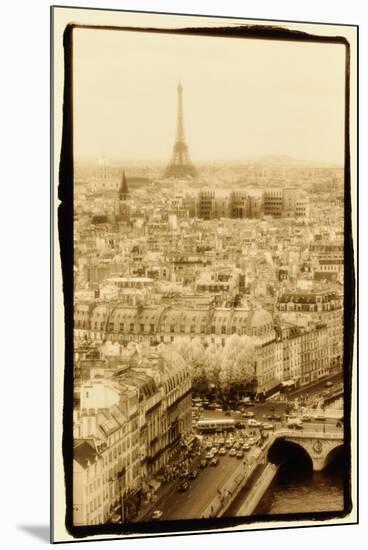 Paris Rooftops, France-Theo Westenberger-Mounted Art Print