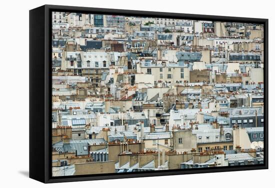 Paris Rooftops I-Erin Berzel-Framed Stretched Canvas