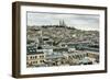 Paris Rooftops II-Erin Berzel-Framed Photographic Print