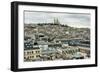 Paris Rooftops II-Erin Berzel-Framed Photographic Print