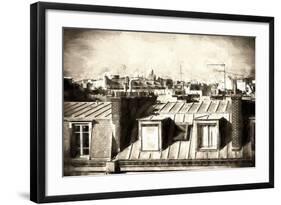 Paris Rooftops III-Philippe Hugonnard-Framed Giclee Print