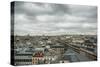 Paris Rooftops III-Erin Berzel-Stretched Canvas