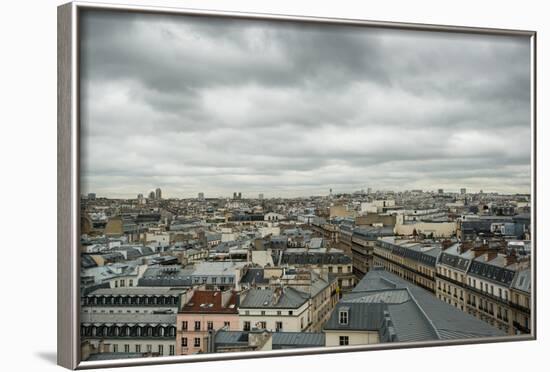 Paris Rooftops III-Erin Berzel-Framed Photographic Print