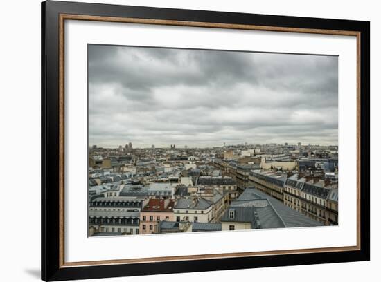 Paris Rooftops III-Erin Berzel-Framed Photographic Print