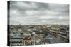 Paris Rooftops III-Erin Berzel-Stretched Canvas