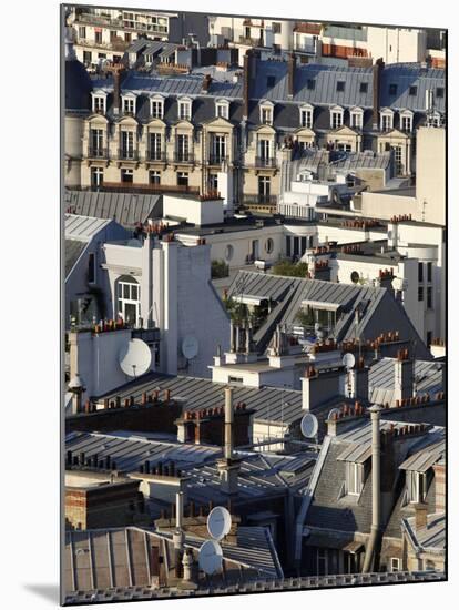 Paris Rooftops, Paris, France, Europe-Godong-Mounted Photographic Print