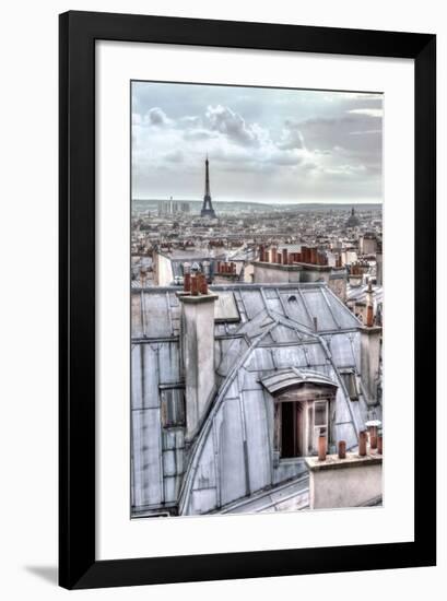 Paris Rooftops-Assaf Frank-Framed Art Print