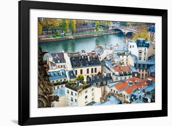 Paris Rooftops-Sonja Quintero-Framed Photographic Print