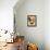 Paris Rooster I-Jennifer Garant-Premium Giclee Print displayed on a wall