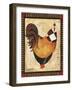 Paris Rooster I-Jennifer Garant-Framed Premium Giclee Print