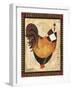 Paris Rooster I-Jennifer Garant-Framed Premium Giclee Print