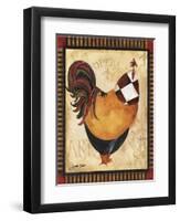 Paris Rooster I-Jennifer Garant-Framed Giclee Print