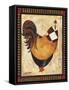 Paris Rooster I-Jennifer Garant-Framed Stretched Canvas