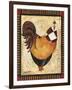 Paris Rooster I-Jennifer Garant-Framed Giclee Print