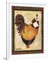 Paris Rooster I-Jennifer Garant-Framed Giclee Print