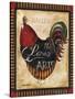 Paris Rooster II-Jennifer Garant-Stretched Canvas