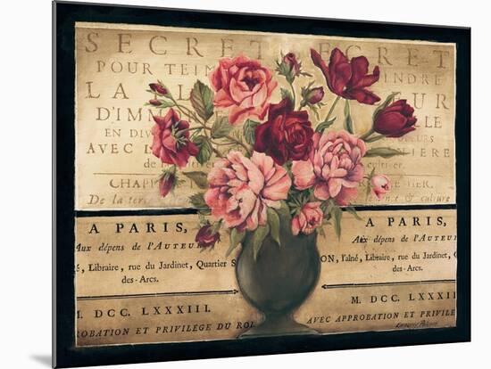 Paris Rose I-Kimberly Poloson-Mounted Art Print