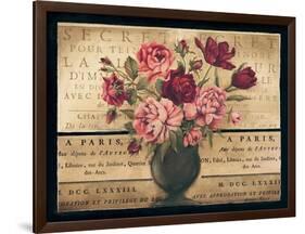 Paris Rose I-Kimberly Poloson-Framed Art Print