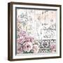 Paris Roses I-Beth Grove-Framed Art Print