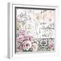 Paris Roses I-Beth Grove-Framed Art Print