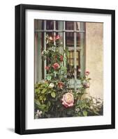 Paris Roses-Dawne Polis-Framed Giclee Print