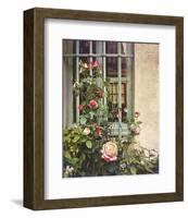 Paris Roses-Dawne Polis-Framed Art Print