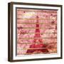 Paris Roses-OnRei-Framed Art Print