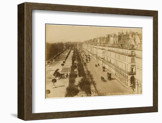 Paris Rue De Rivoli-null-Framed Photographic Print