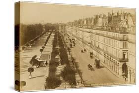 Paris Rue De Rivoli-null-Stretched Canvas