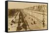 Paris Rue De Rivoli-null-Framed Stretched Canvas