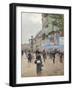 Paris, Rue Du Havre, 1882-Jean Beraud-Framed Art Print