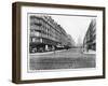 Paris, Rue Soufflot, the Pantheon, 1858-78-Charles Marville-Framed Giclee Print