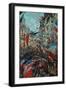 Paris, Rue St. Denis: Celebration of June 30, 1878-Claude Monet-Framed Giclee Print