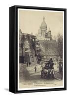 Paris, Sacre Coeur 1907-null-Framed Stretched Canvas