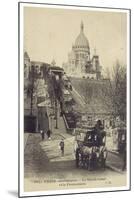 Paris, Sacre Coeur 1907-null-Mounted Photographic Print