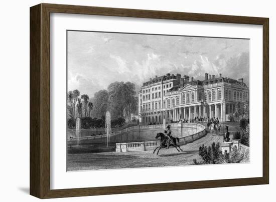 Paris Saint Cloud-Thomas Allom-Framed Art Print