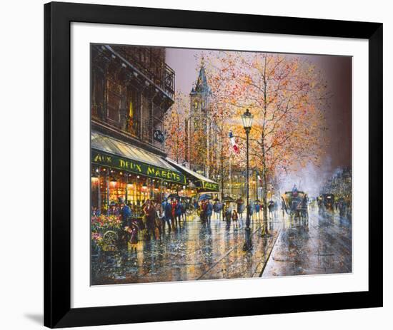 Paris, Saint-Germain-des-Pres-Guy Dessapt-Framed Giclee Print