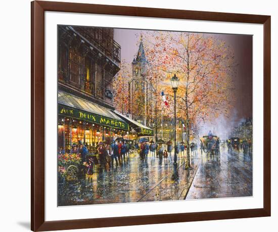 Paris, Saint-Germain-des-Pres-Guy Dessapt-Framed Giclee Print