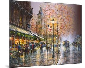 Paris, Saint-Germain-des-Pres-Guy Dessapt-Mounted Giclee Print