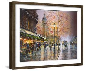 Paris, Saint-Germain-des-Pres-Guy Dessapt-Framed Photographic Print