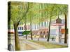 Paris Scene-Mark Baring-Stretched Canvas