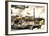 Paris Sculpture-Philippe Hugonnard-Framed Giclee Print