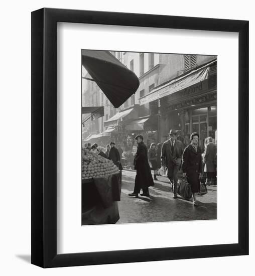 Paris se Reveille-null-Framed Art Print