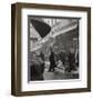 Paris se Reveille-null-Framed Art Print