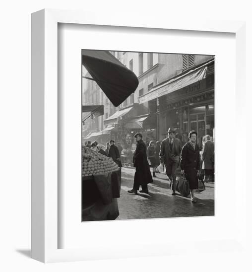 Paris se Reveille-null-Framed Art Print