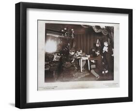 Paris: Seance, 1898-H. Mairet-Framed Giclee Print