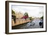 Paris Seine IV - In the Style of Oil Painting-Philippe Hugonnard-Framed Giclee Print