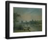 Paris: Seine River and Louvre Palace, 1903-Camille Pissarro-Framed Giclee Print